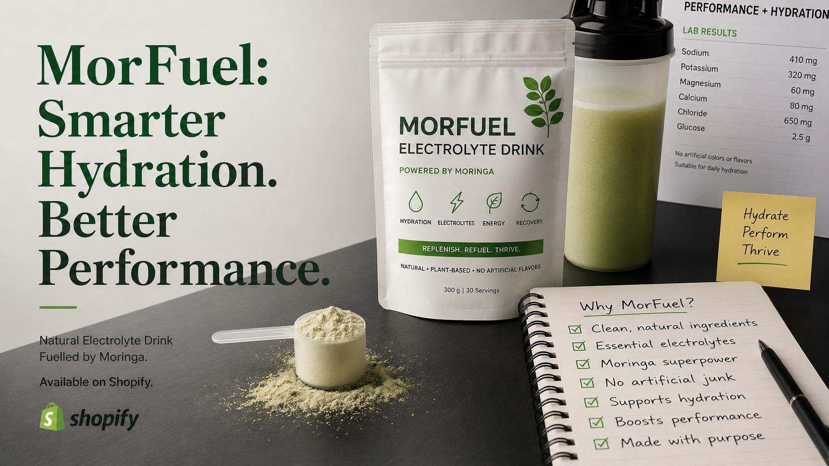 MorFuel Electrolyte Plant-Based